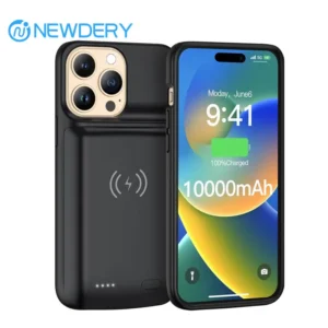 Battery Case for iPhone 13/13 Pro/14/14 Pro Wireless Charging Power Bank 10000mAh